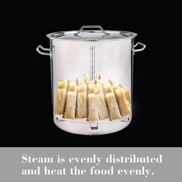 64QT Stainless Steel Stock Pot