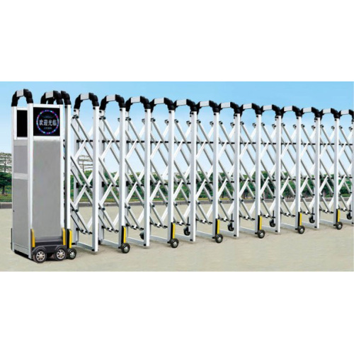 Electric intelligent retractable gate