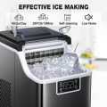 2025 Neuer multifunktionaler Tisch-Eisbereiter mit Zwei-Wege-Wasserfluss