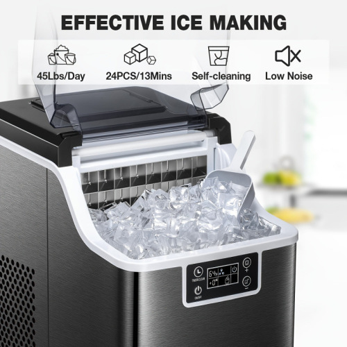 2025 New Multifunctional Desktop Ice Maker with Two-Way Water Flow