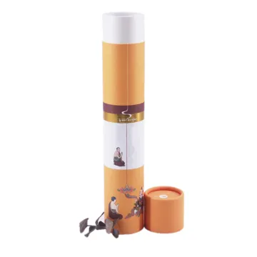 Customized paper tube aromatherapy gift box packaging