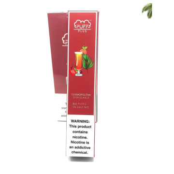 Puff plus cool mint disposable vape