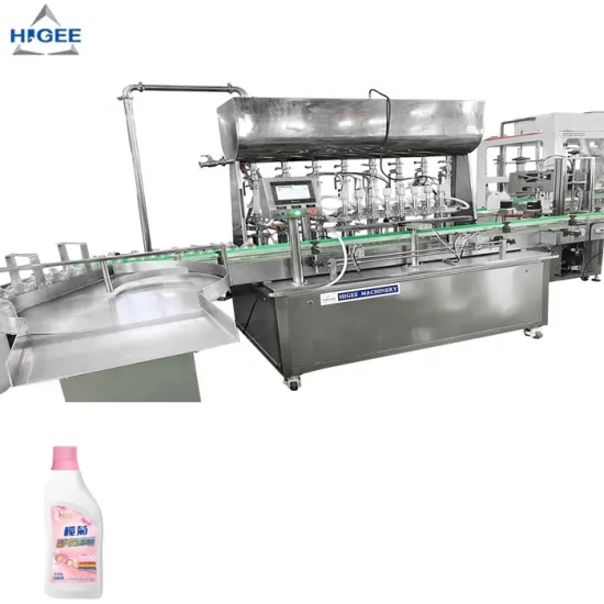 Laundry Detergent and Liquid Soap Filling Machine Supplier