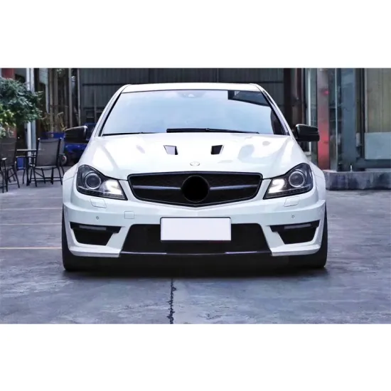 Mercedes-Benz C-Class W204 (12-14) C63 AMG Style Body Kit - Perfect Fitment Bumpers