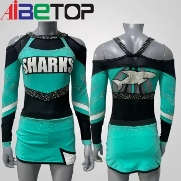 Uniforme de alegria competitiva para meninas