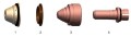 Komatsu Twister için Plazma sarf malzemeleri 30kw EW 969-95-24320