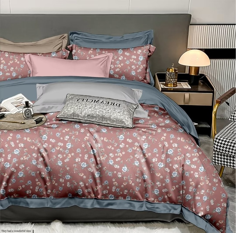 Modern Luxury Modal Fabric Printed Bedding Set