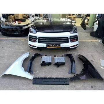 Hot selling car accessory bumper assembly for Porsche Cayenne headlamp car