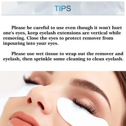 NAGARAKU eyelash extension gel remover fast clear up remover extended false eyelash decomposition adhesive eyelash glue