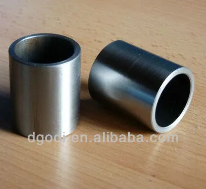 round linear steel insert bush