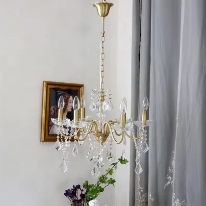 Luxury Hanging Chandeliers for Modern Bedroom Lighting