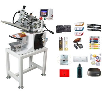 Semi Single Color Tabletop Screen Printing Machine for Apparel and Shoe Insoles