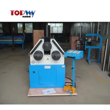 HRBM65 Round Bending Machine with Foot Pedal - Vertical Hydraulic Profile Sheet Aluminum Steel Plate from China Factory