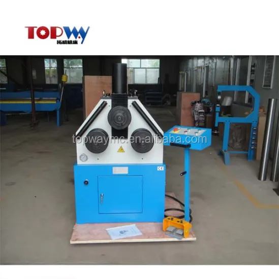 HRBM65 Round Bending Machine with Foot Pedal - Vertical Hydraulic Profile Sheet Aluminum Steel Plate from China Factory