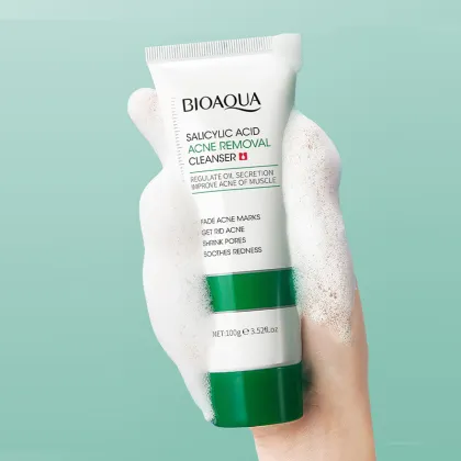 Salicylic Acid Face Cleanser for Acne Removal and Balanced Skincare