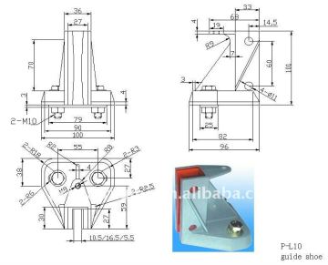 Elevator Guide shoe----P-L10
