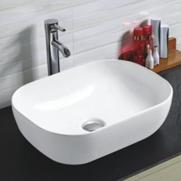 Ceramic White Basin Bathroom Wash Hand Sink