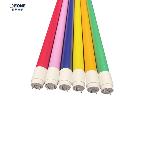 Tubo LED rosa azul vermelho de 13w multicolorido