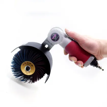 Linear Groove Wood Polishing Pneumatic Handheld Polisher