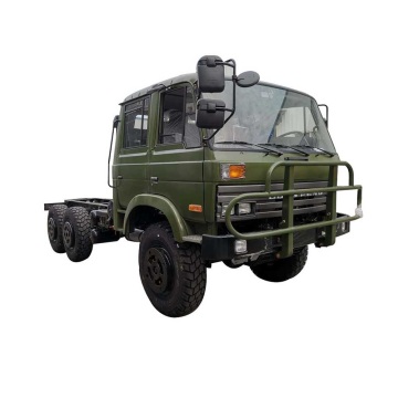 Factory Direct 6x6 Diesel Euro-3 Tractor Camouflage Trailer Truck
