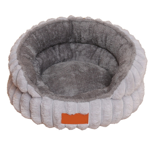 cat toy Pet Bed Round Thickened Winter Warm Cat Dog Factory