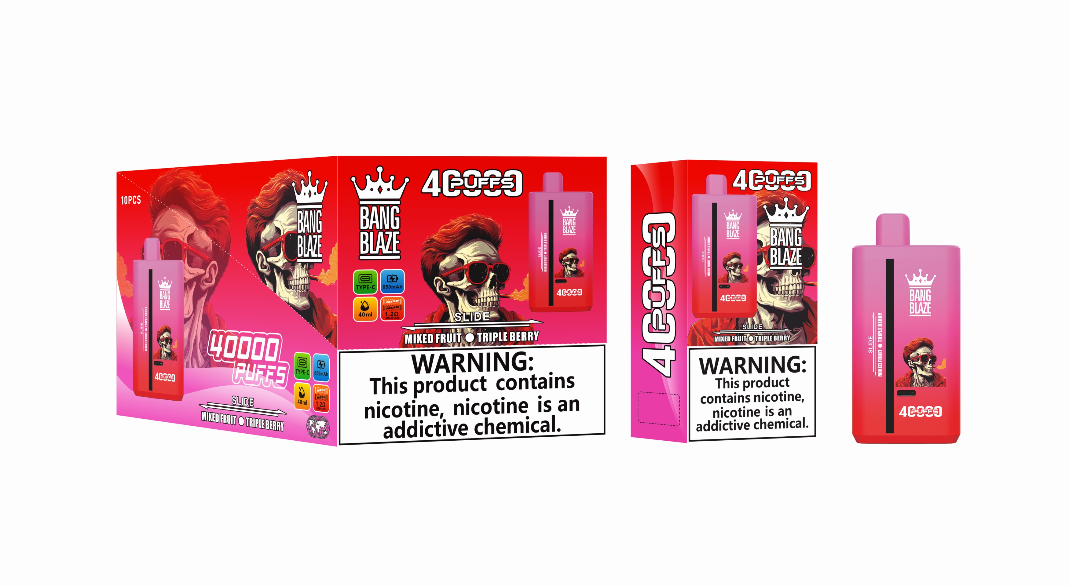 Bang Blaze 40000 Puffs Vape Harga yang Dapat Digunakan kembali