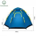 beach shade tent 6 Man Hexagon Instant Tent with 4 Windows Manufactory