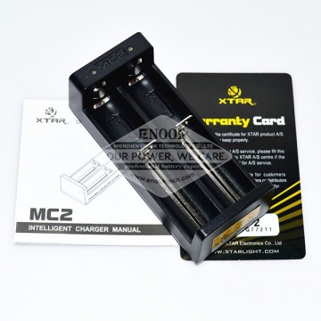 Cargador de batería caliente Xtar MC2