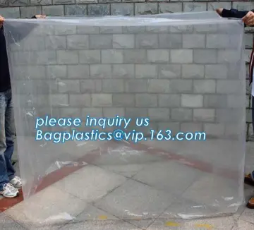 LDPE heat shrink wrap reusable pallet cover hood bag, dust cover furniture cover, LDPE pallet cover