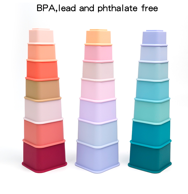 silicone stacking toy MFZ-G017