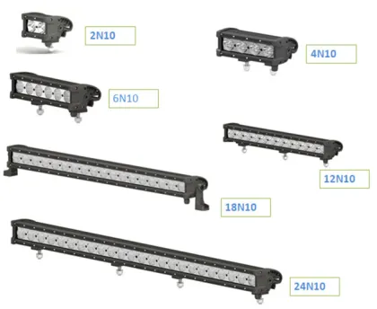 4X4 LED Light Bar, Reputable Brands: Oledone, N10 Series