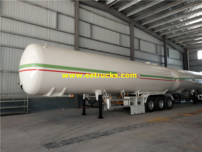 55000 Litres ASME LPG Gas Tank Trailers