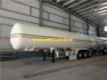 55000 Liters ASME LPG 가솔린 트레일러
