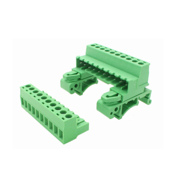KF2EDGUCR-5.08mm Rail-Connettore terminale PCB collegabile 35 mm, spaziatura da 5,08 mm, 2p-16p