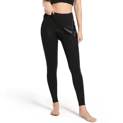 WOSAWE Women's Mesh Breathable Cycling Skirt Pants with 3D Gel Pad