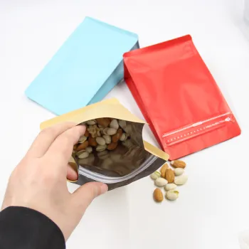 Wholesale Coffee Pouches: Customized 250g, 500g, and 1kg Matte Printing Square Bottom Bags with Zipper, Aluminum Foil, Flat Bottom, and Valve