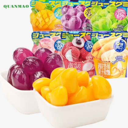 Delicious Peelable Gummy Candy with Juice