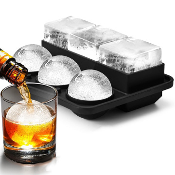 High Quality Customized Silicone Ice Cube Trays for Whisky and Freezer Use