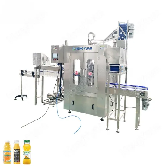 Automatic Juice PET Bottles Rotary Filling and Capping Machine HY-XCGF8-3