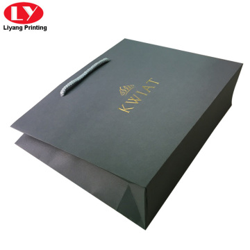 80lb Grey Paper Craft Jewelry Paper Bags Shopping