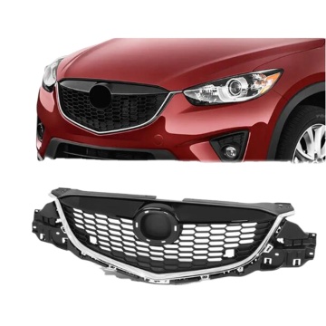 ABS Plastic Car Grills for Mazda CX5 2013-2015 Front Grill Black Middle Grill