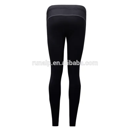 elasticfitness cycling pants with black color