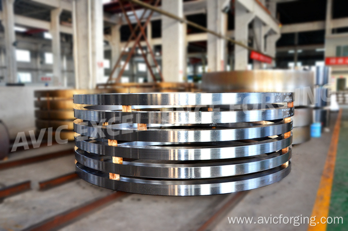 large size flange forging for wing power equipment