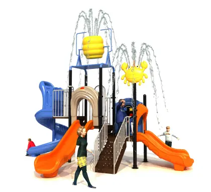 EJPLAY Outdoor Park Play Structures and Water Playground Equipment
