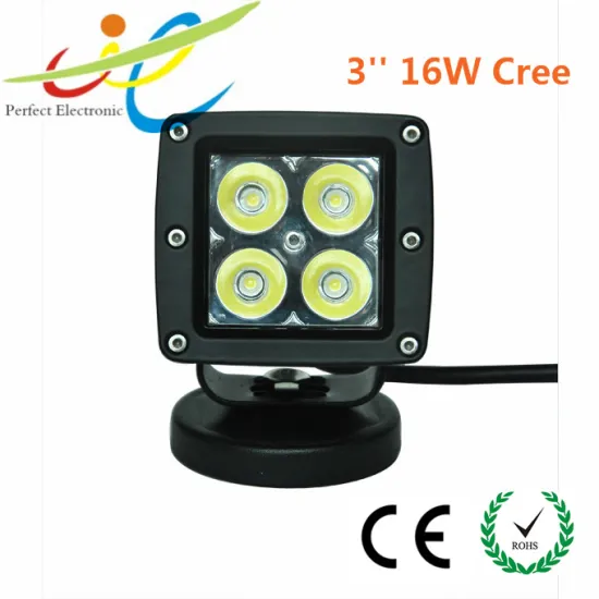 car accessories 3x3" Cree LED 16w truck pod light, work light,driving light.