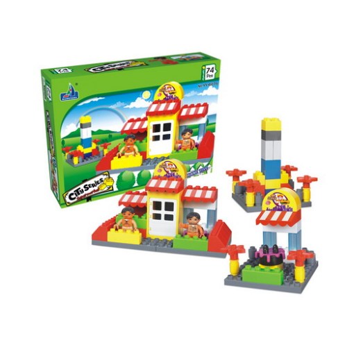 Building Block Games 74 PCS for Kid