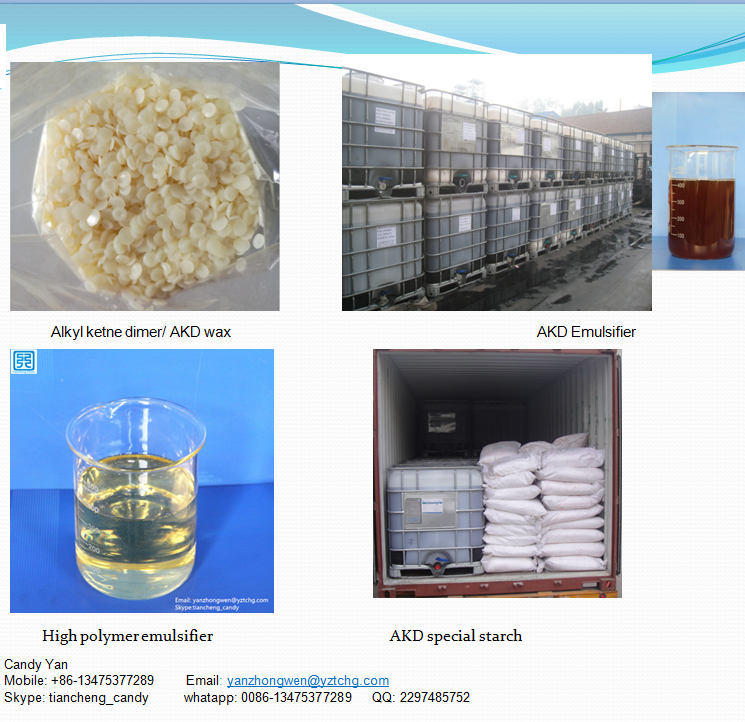 AKD High Polymer Emulsifier 40% for surface sizing agent