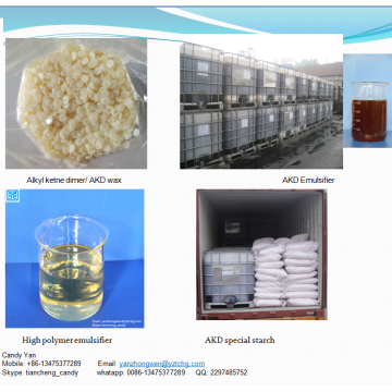 AKD High Polymer Emulsifier 40% pour agent d&#39;encollage de surface