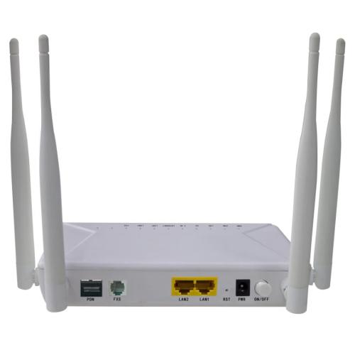 الفرقة المزدوجة Epon wifi onu 1ge+1fe+wifi+الأواني