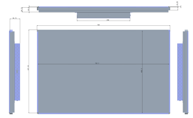 32" Super bright Light source Monitor